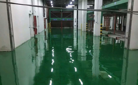 11月大通大通环氧地坪施工高峰来袭，梦得来化工多项目同步推进保交付